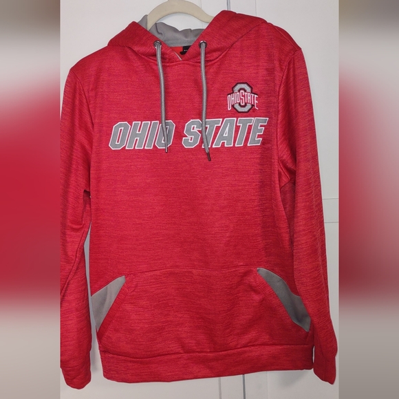 Ohio State Buckeyes OSU Colosseum Pullover Hoodie Sweatshirt Men's M Unworn Cond - Picture 1 of 7